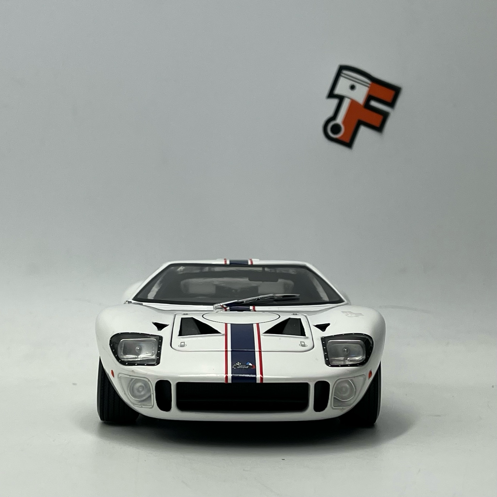 Miniature Ford GT40 MK1 #130 White Targa Florio 1967 vendue en Suisse
