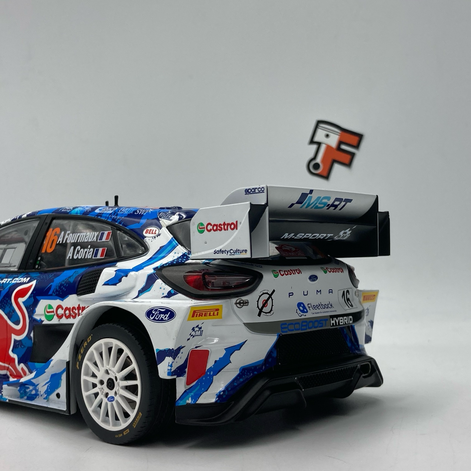 Miniature Ford Puma Rally1 #16 Rallye Monte Carlo 2024 vendue en Suisse