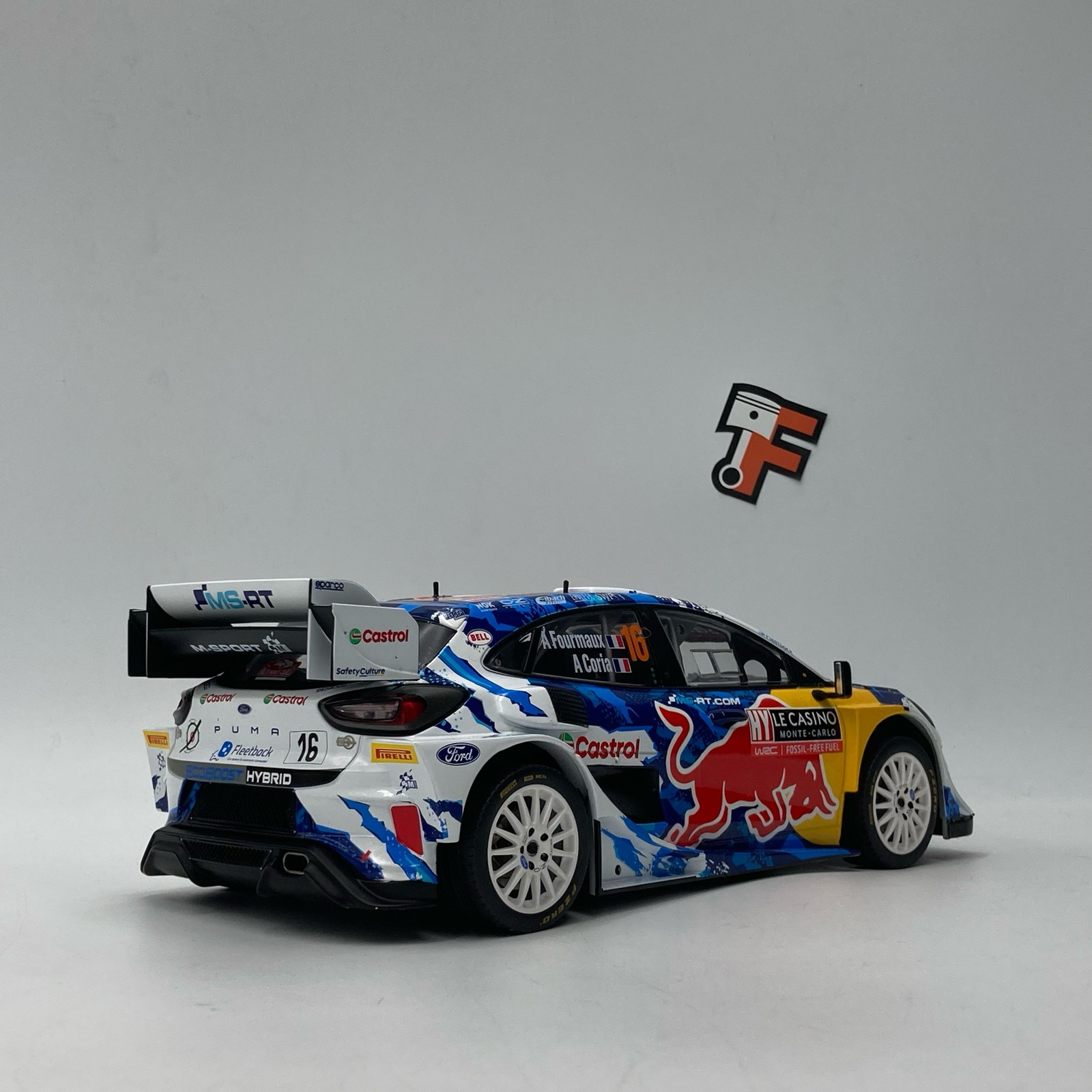 Miniature Ford Puma Rally1 #16 Rallye Monte Carlo 2024 vendue en Suisse