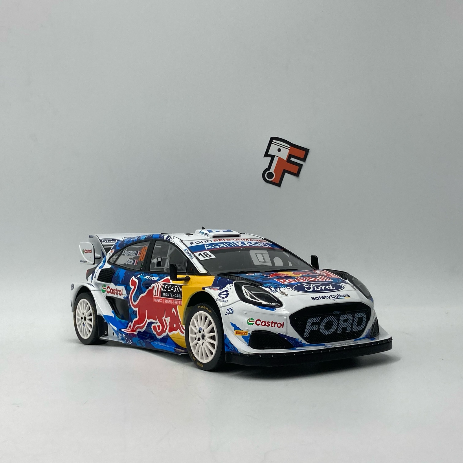 Miniature Ford Puma Rally1 #16 Rallye Monte Carlo 2024 vendue en Suisse