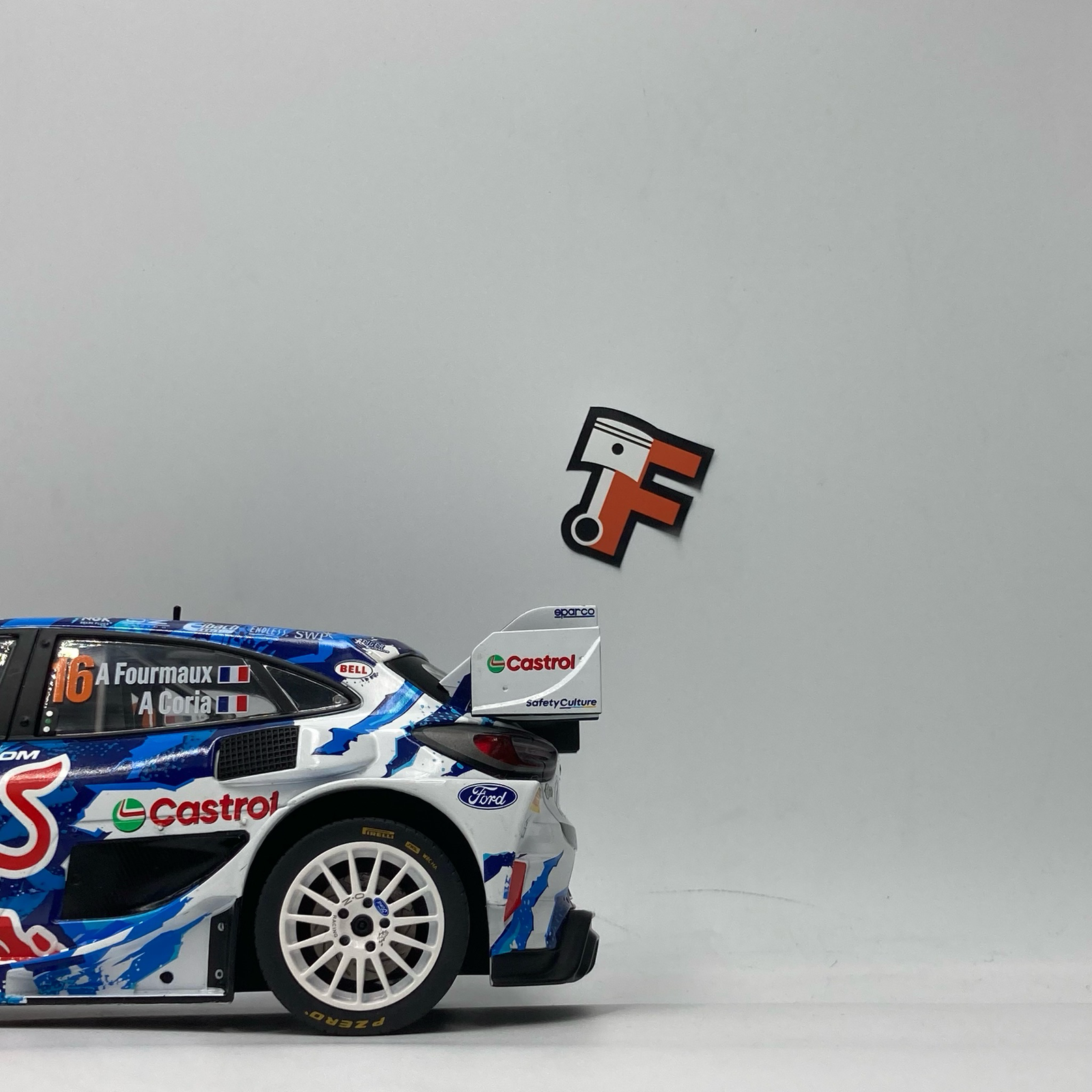 Miniature Ford Puma Rally1 #16 Rallye Monte Carlo 2024 vendue en Suisse
