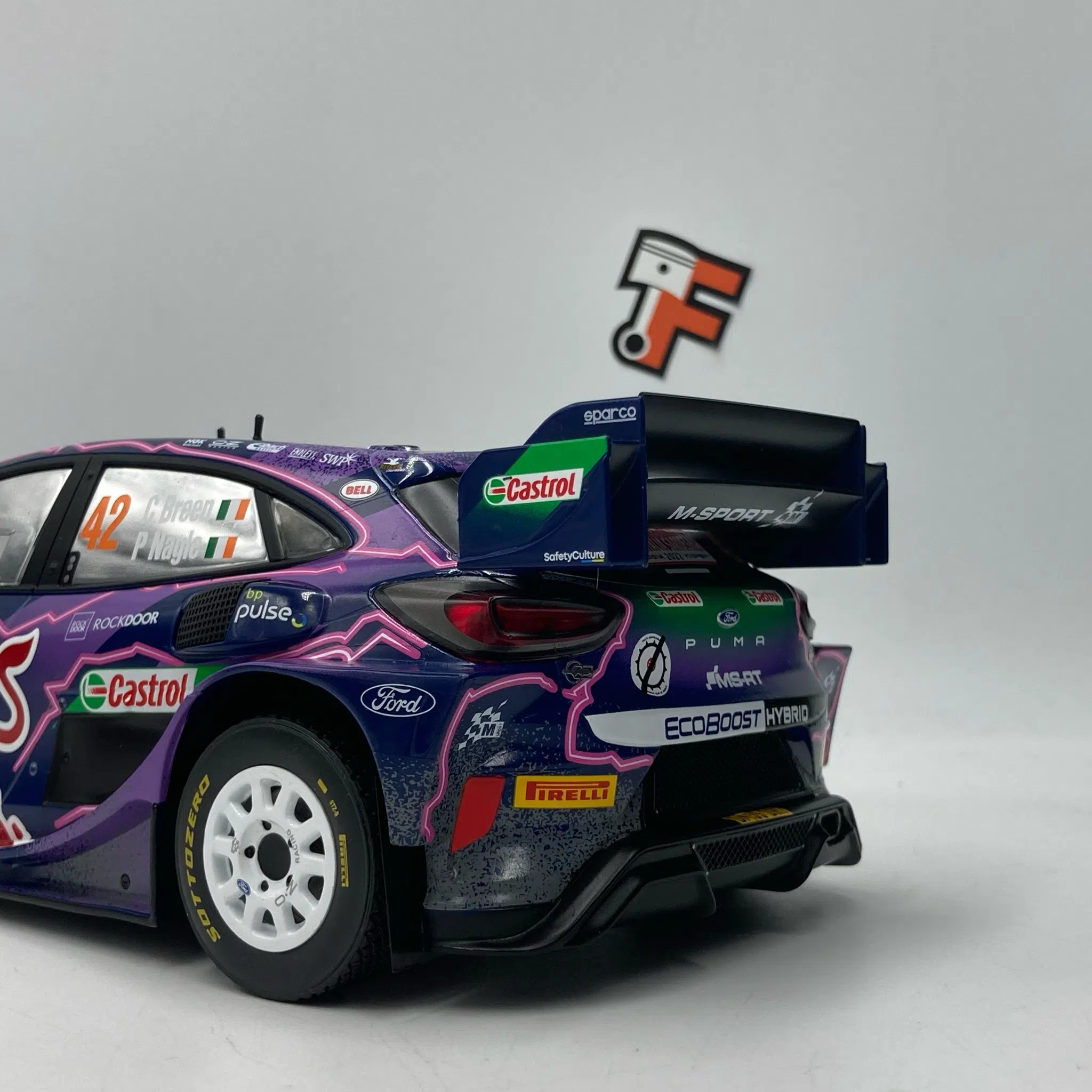 Miniature Ford Puma Rally1 #42 Rally Sardegna 2022 1/18 vendue en Suisse