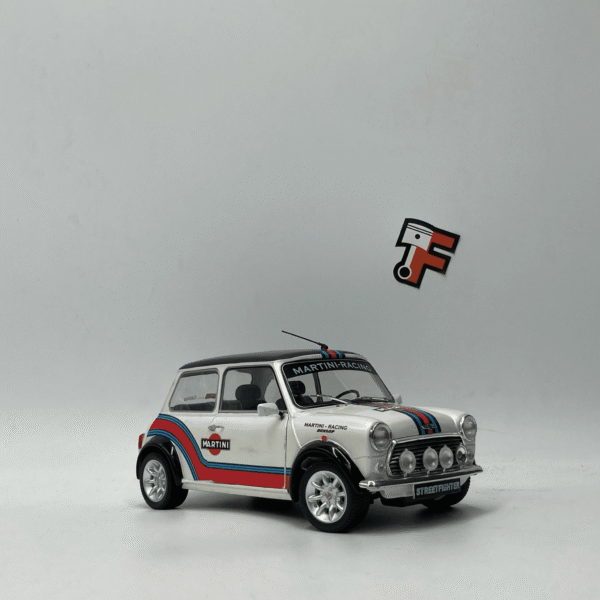 Miniature Mini Cooper S Martini Edition White 1998 1/18 Solido vendue en Suisse