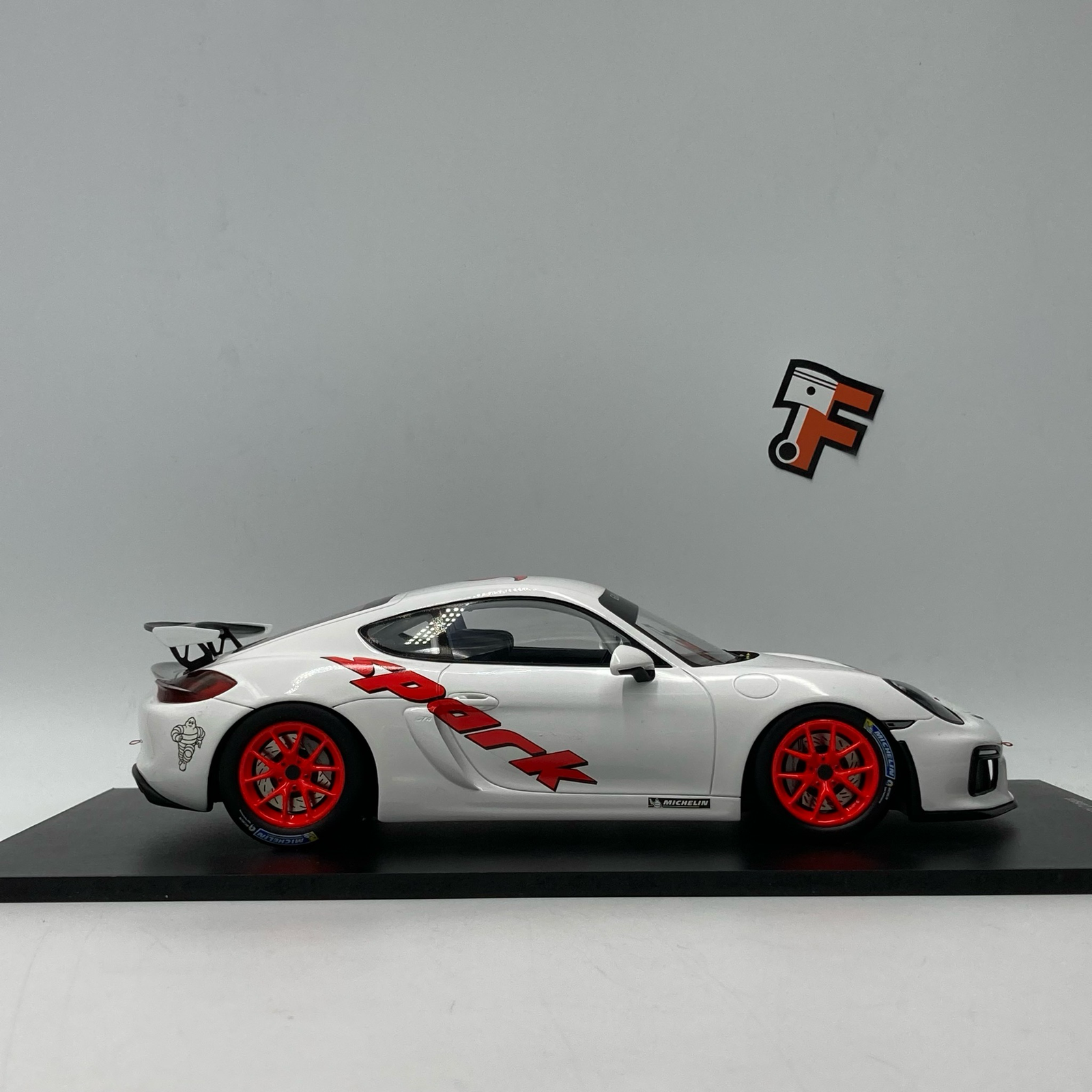 Porsche Cayman 3.8 GT4 Clubsport White 2016 – Image 2