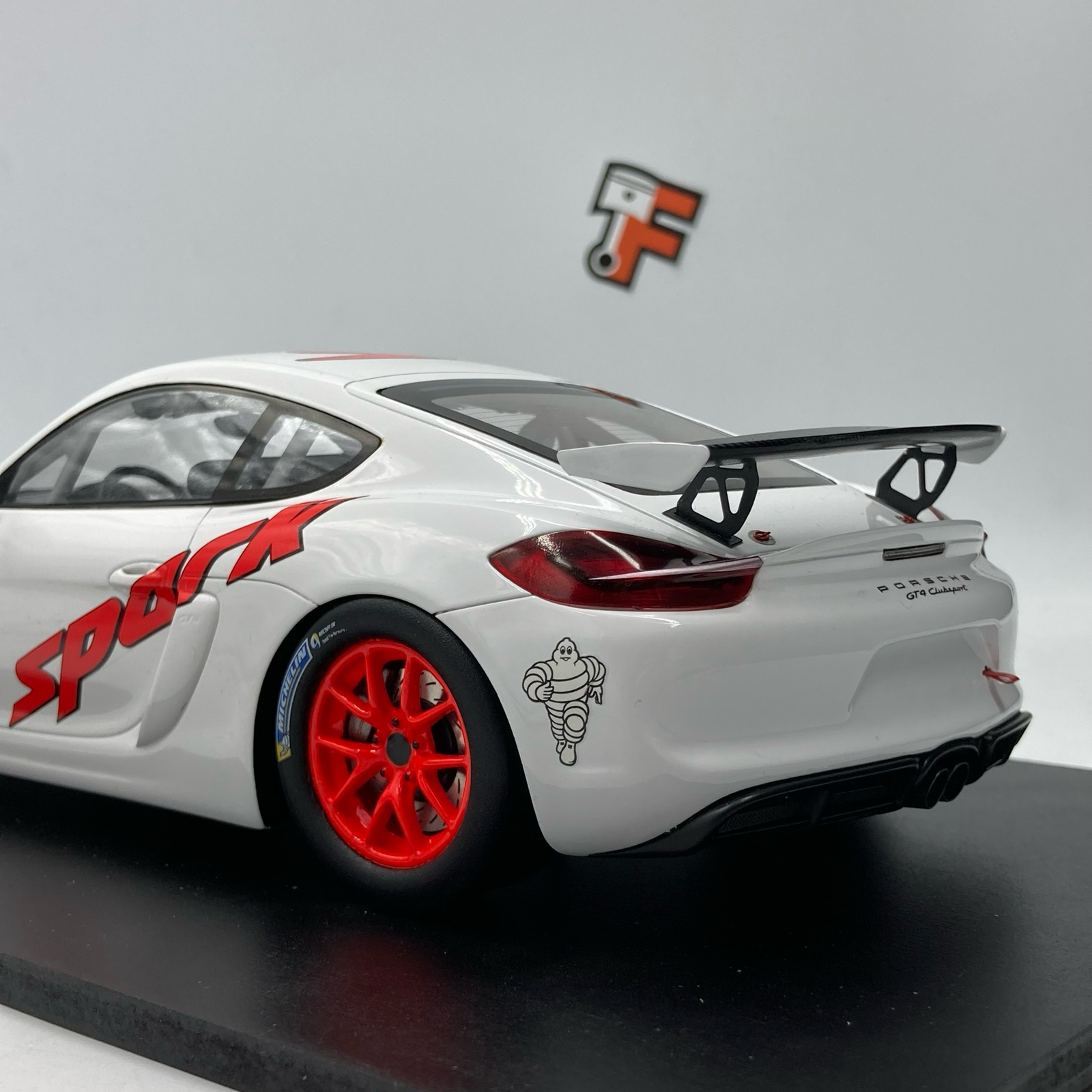 Porsche Cayman 3.8 GT4 Clubsport White 2016 – Image 5