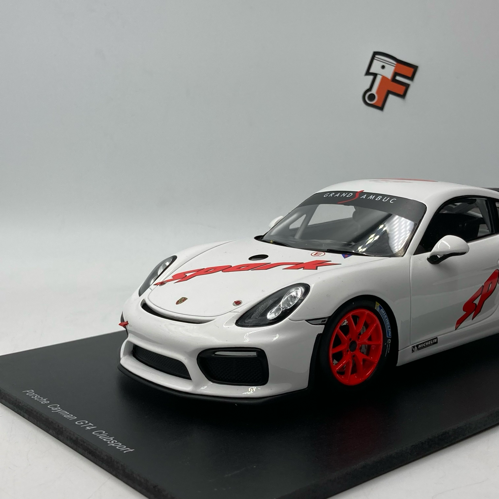 Porsche Cayman 3.8 GT4 Clubsport White 2016 – Image 4