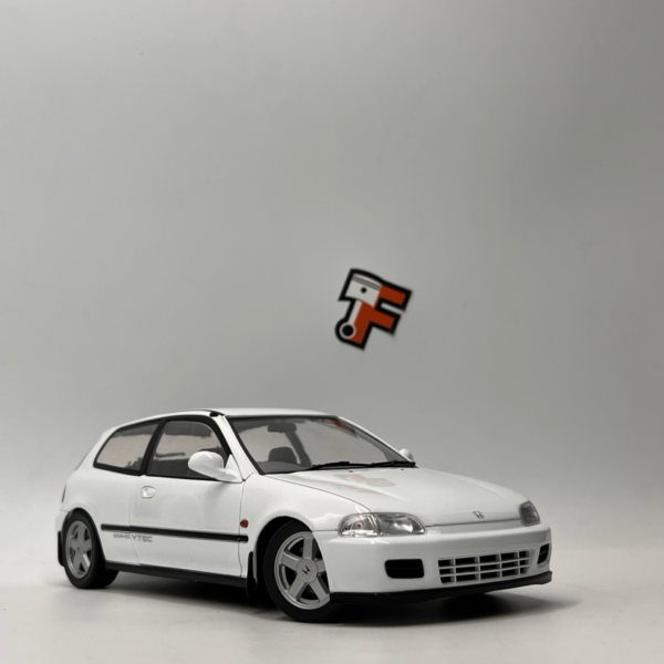 Miniature Honda Civic EG6 1991 Blanche 1/18 vendue en Suisse par Frakaxessoires