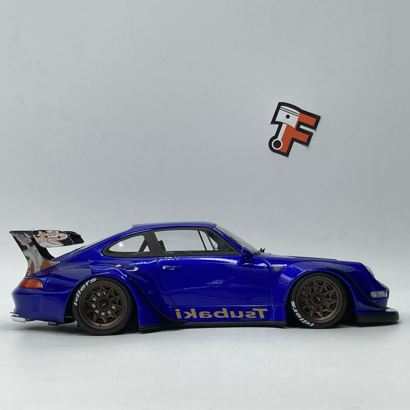 Porsche 911 RWB Tsubaki Blue 2019 – Image 2