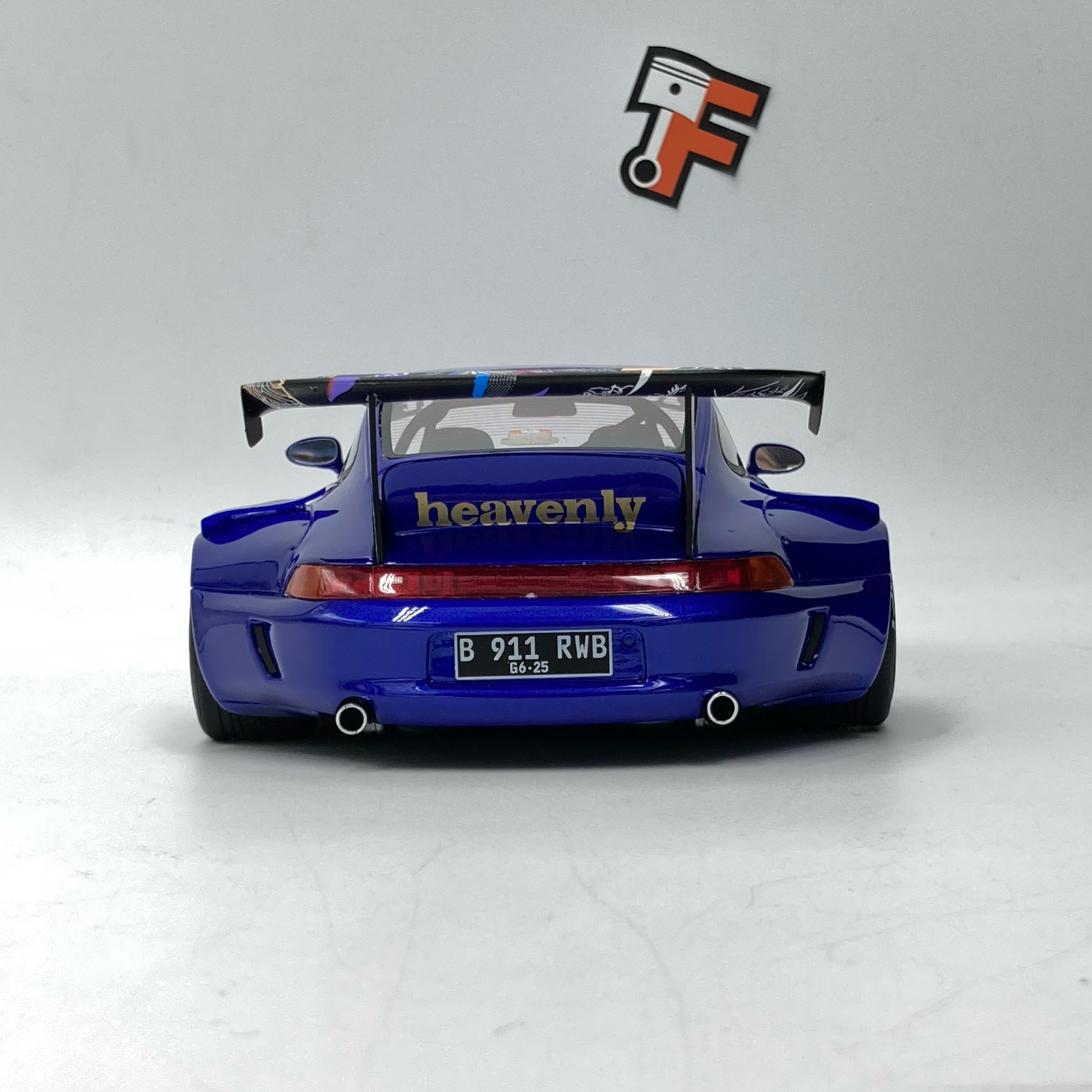 Porsche 911 RWB Tsubaki Blue 2019 – Image 6