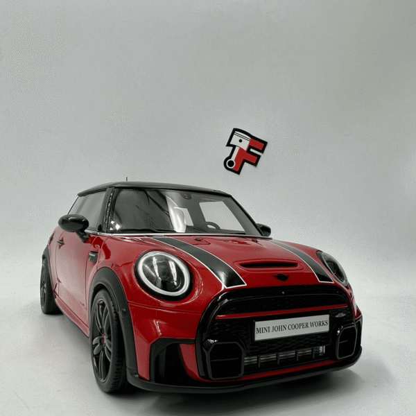 Miniature Mini Cooper S JCW 2021 Rouge 1/18 vendue en Suisse