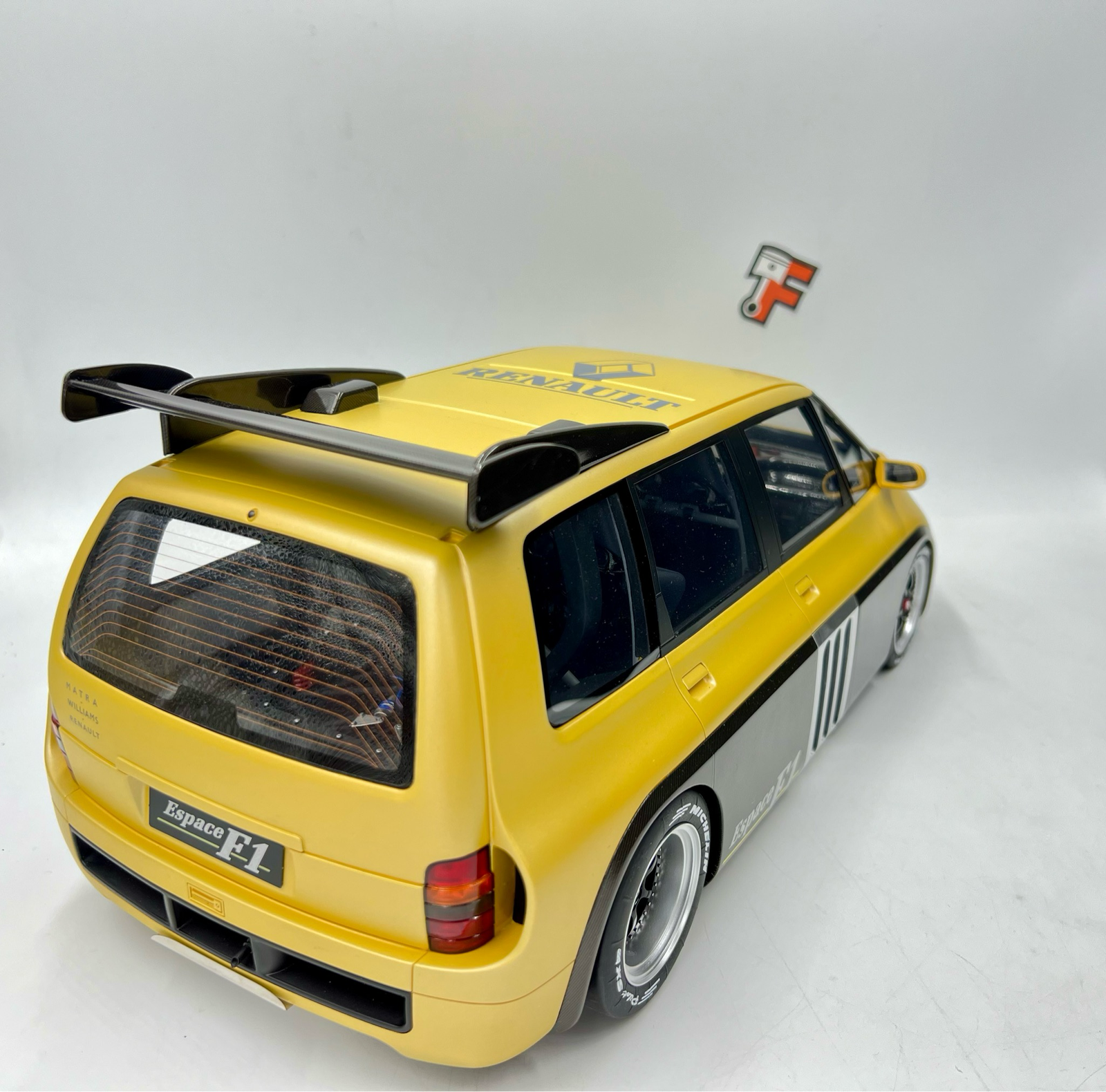 Miniature Renault Espace F1 1994 vendue en Suisse