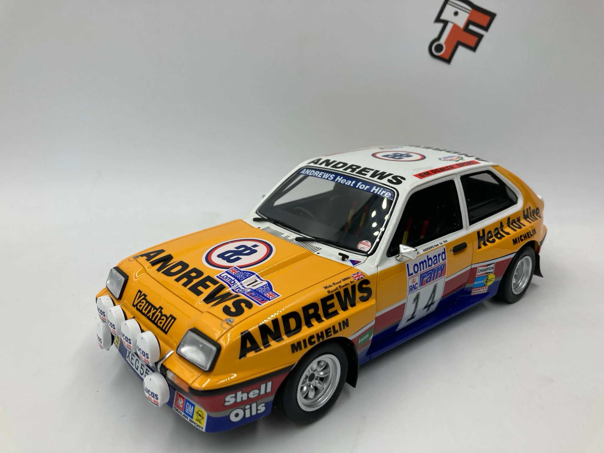 Miniature Vauxhall Chevette Gr. B 1983 OttOmobile 1/18 vendue en Suisse