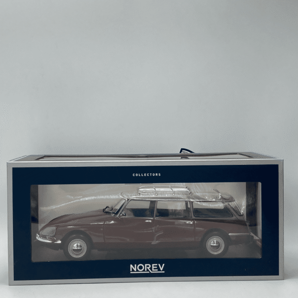 Miniature Citroën DS 21 Break rouge 1970 modèle de collection