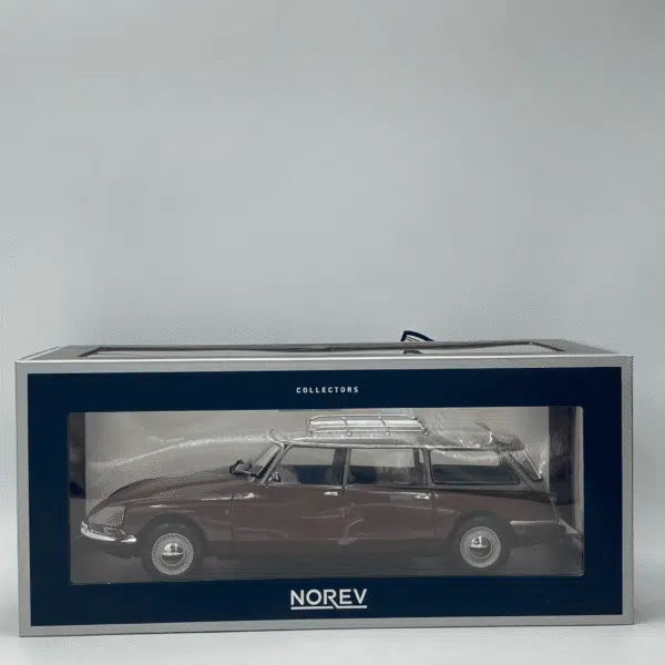 Miniature Citroën DS 21 Break rouge 1970 modèle de collection