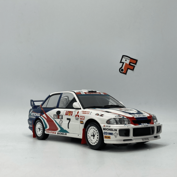Miniature Mitsubishi Lancer Evo III Petronas 1996 OT475 1/18 vendue en Suisse