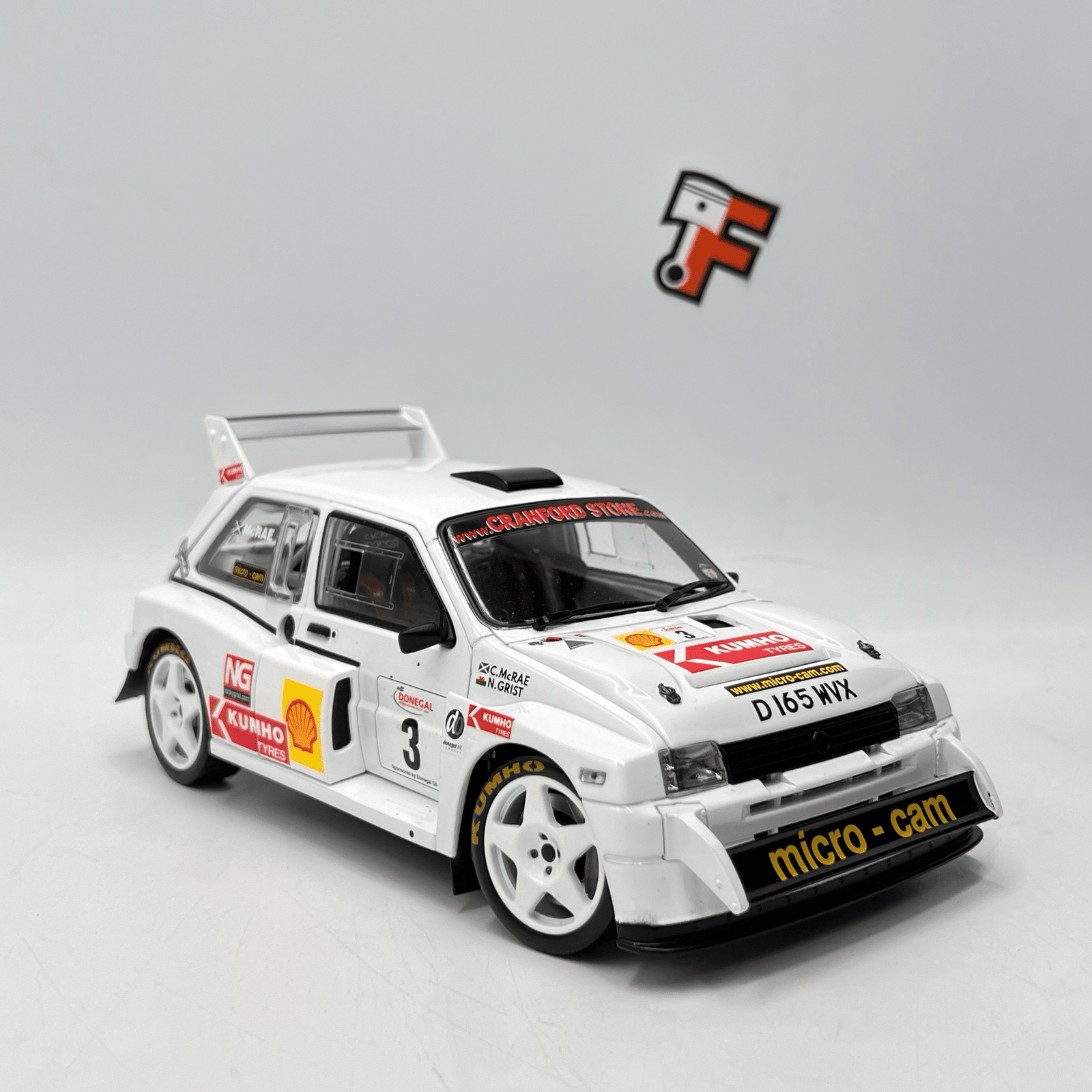Miniature MG Metro 6R4 McRae Donegal Rally #3 1/18 vendue en Suisse