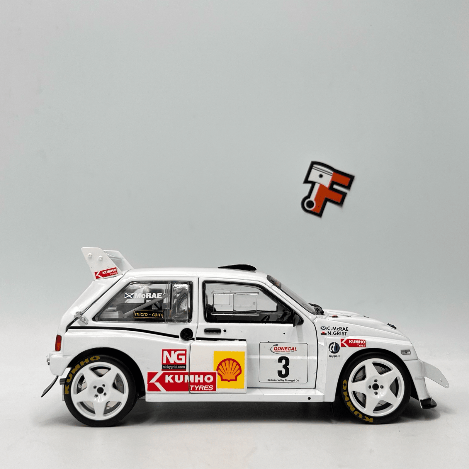 MG Metro 6R4 Gr.B Donegal Rally 2006 #3 1984 – Image 2