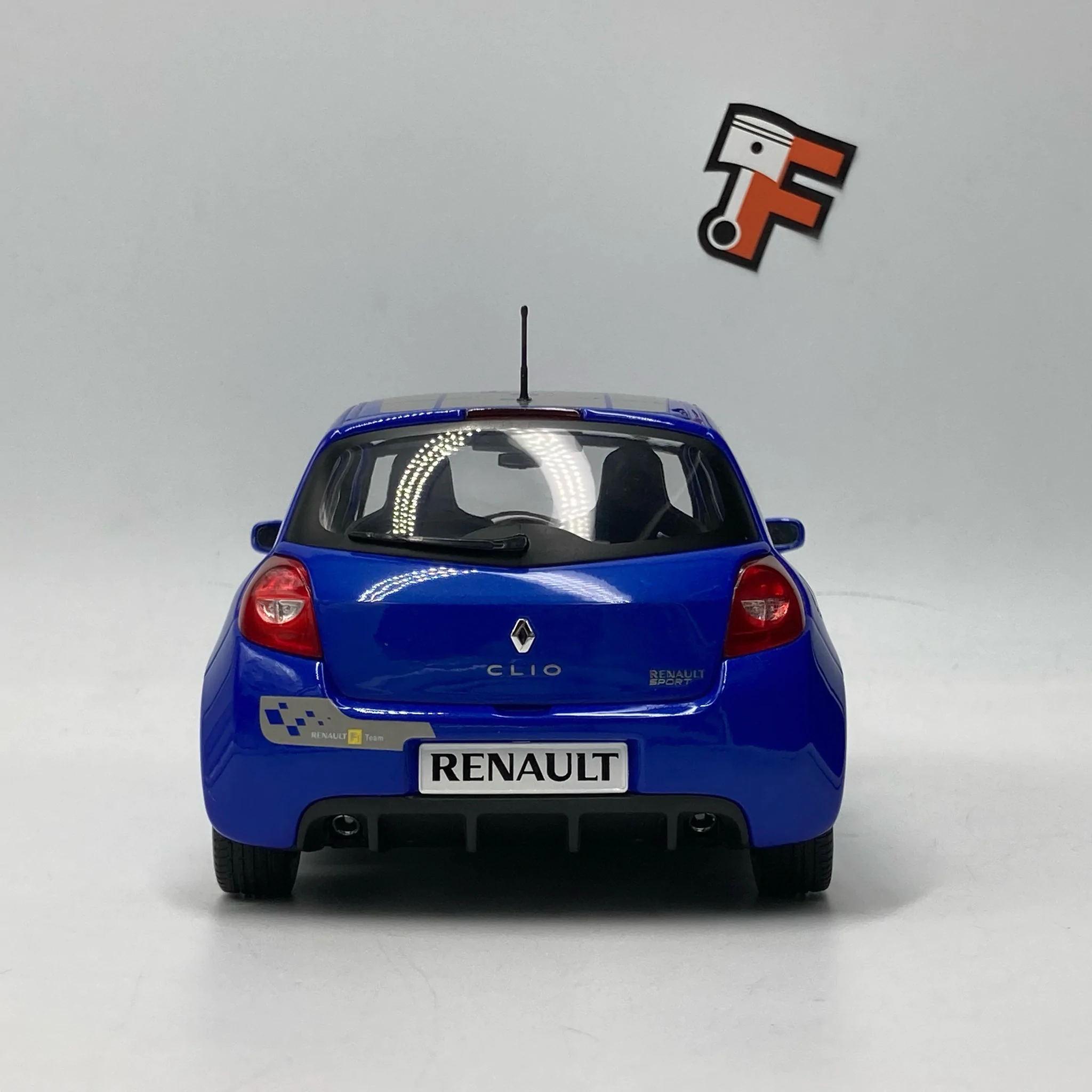 Miniature Renault Clio RS F1 Team Monaco Blue 2007 vendue en Suisse
