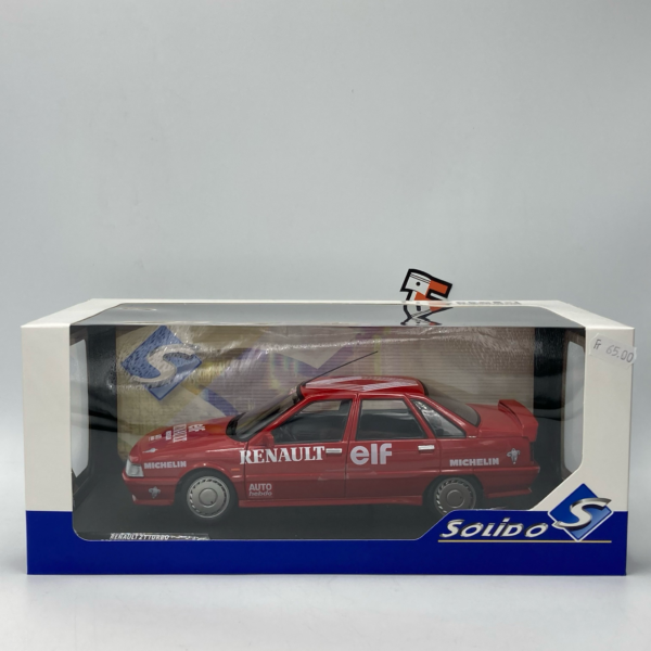 Miniature Renault 21 Turbo Phase 1 Rouge 1988 1/18 Solido vendue en Suisse