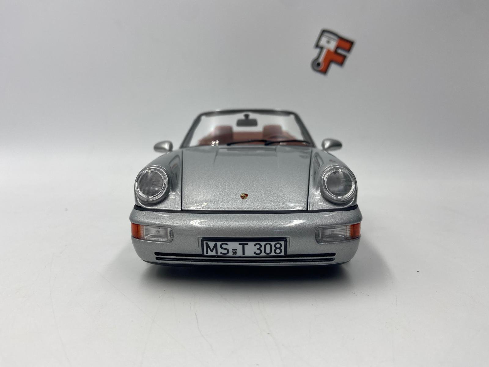 Porsche 911 Carrera 2 Cabriolet Gris 1990 – Image 6