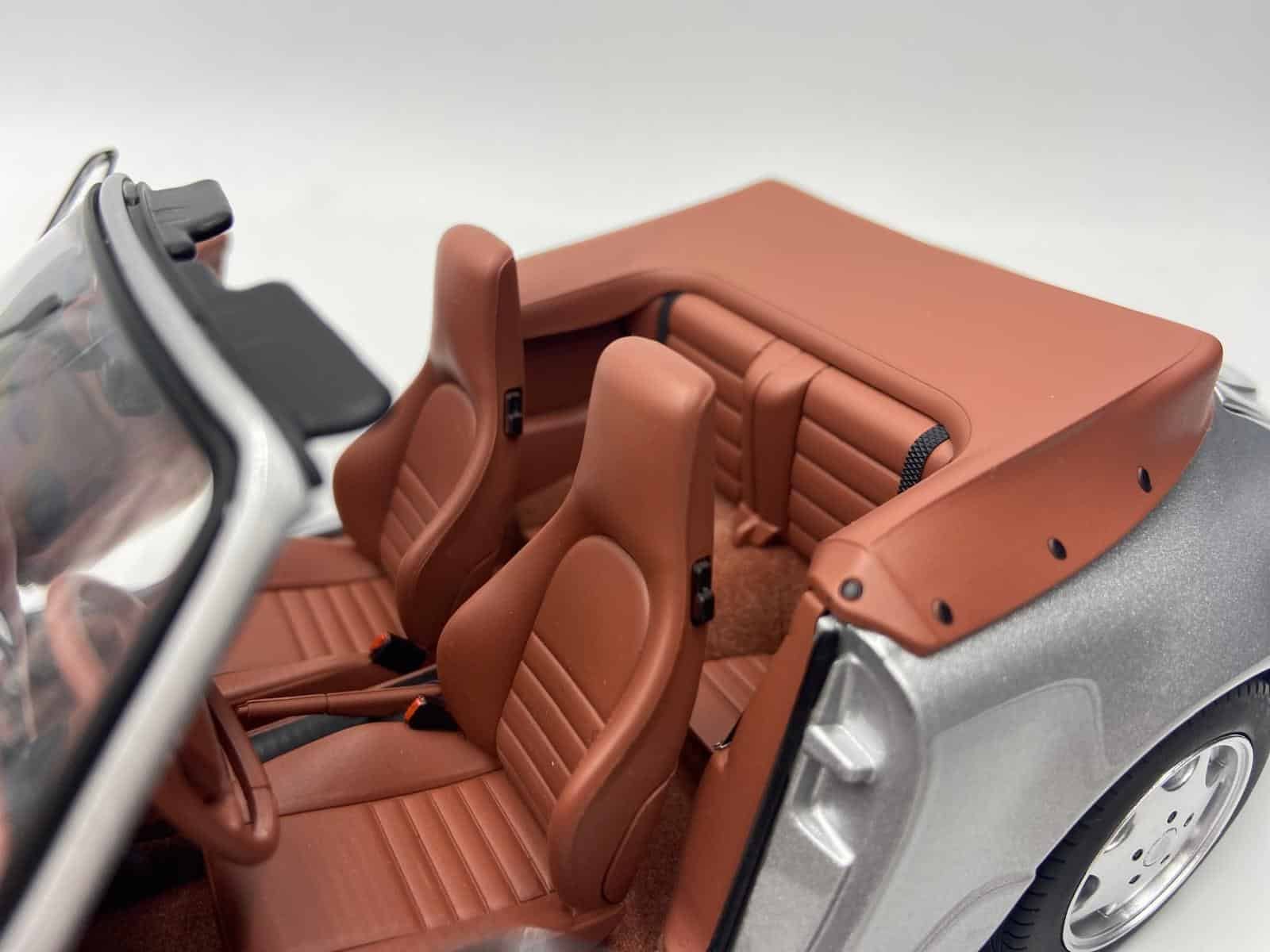 Porsche 911 Carrera 2 Cabriolet Gris 1990 – Image 5