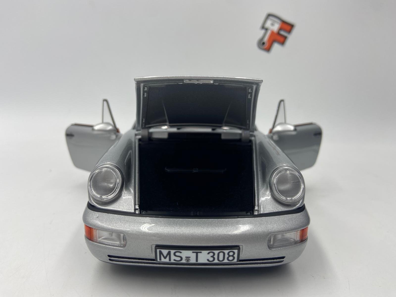 Porsche 911 Carrera 2 Cabriolet Gris 1990 – Image 9
