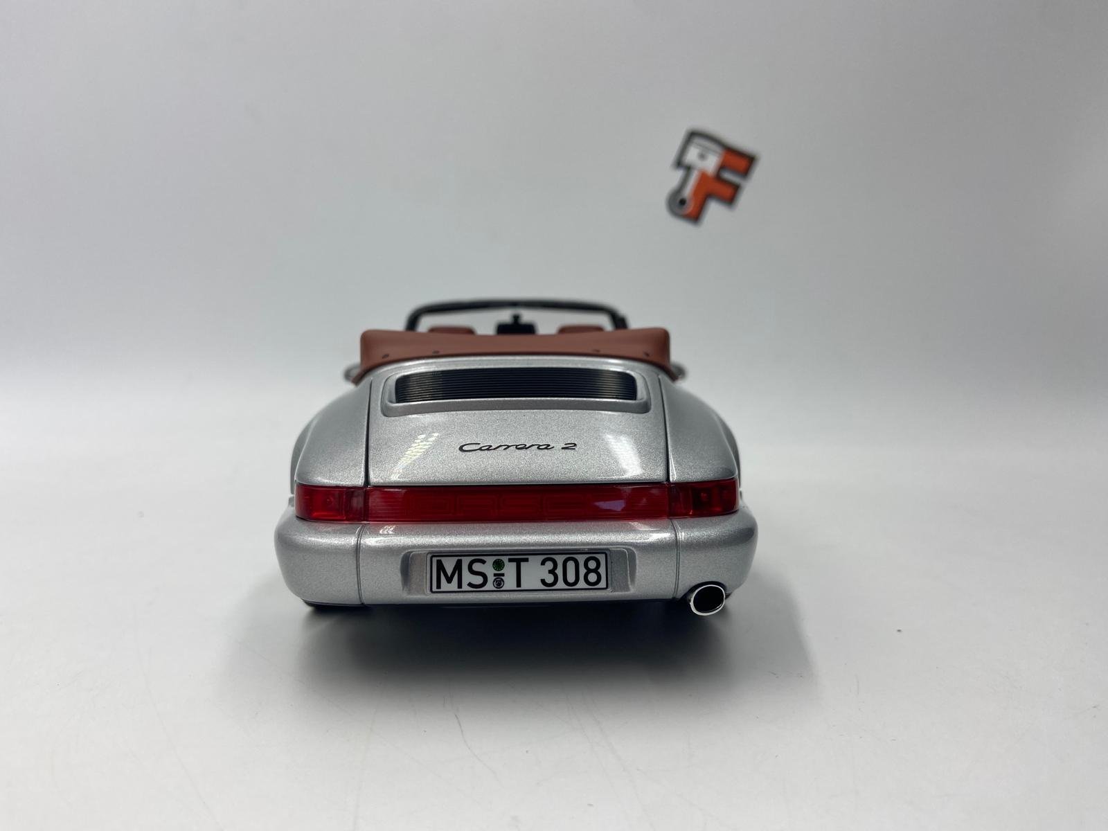 Porsche 911 Carrera 2 Cabriolet Gris 1990 – Image 8
