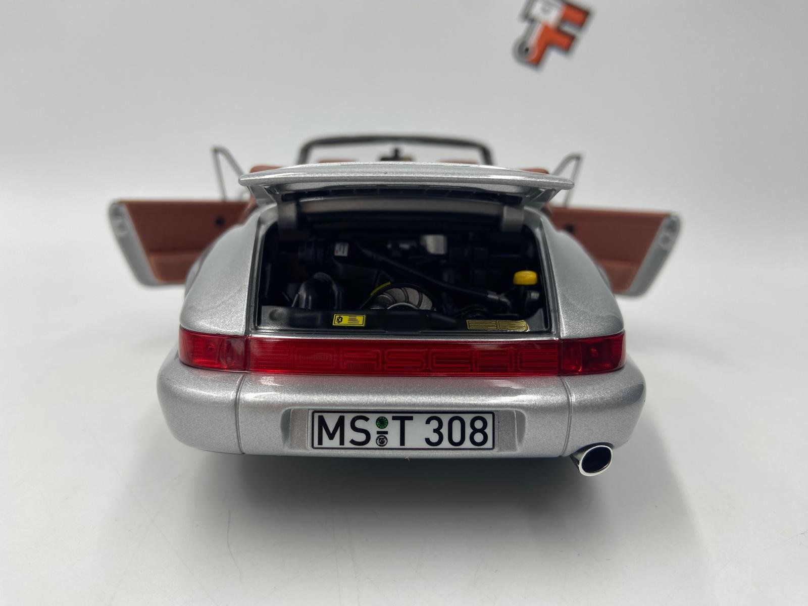 Porsche 911 Carrera 2 Cabriolet Gris 1990 – Image 10