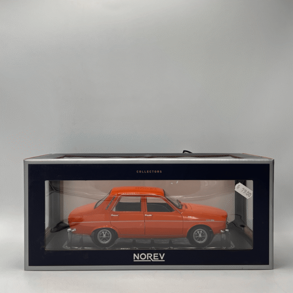 Miniature Renault 12 TS Orange 1973 1/18 Solido vendue en Suisse