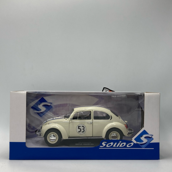 Miniature VW Coccinelle Choupette Herbie 1973 numéro 53 vendue en Suisse