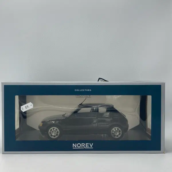 Miniature Peugeot 205 GTi 1.9 Noir 1988 Norev 1/18 vendue en Suisse