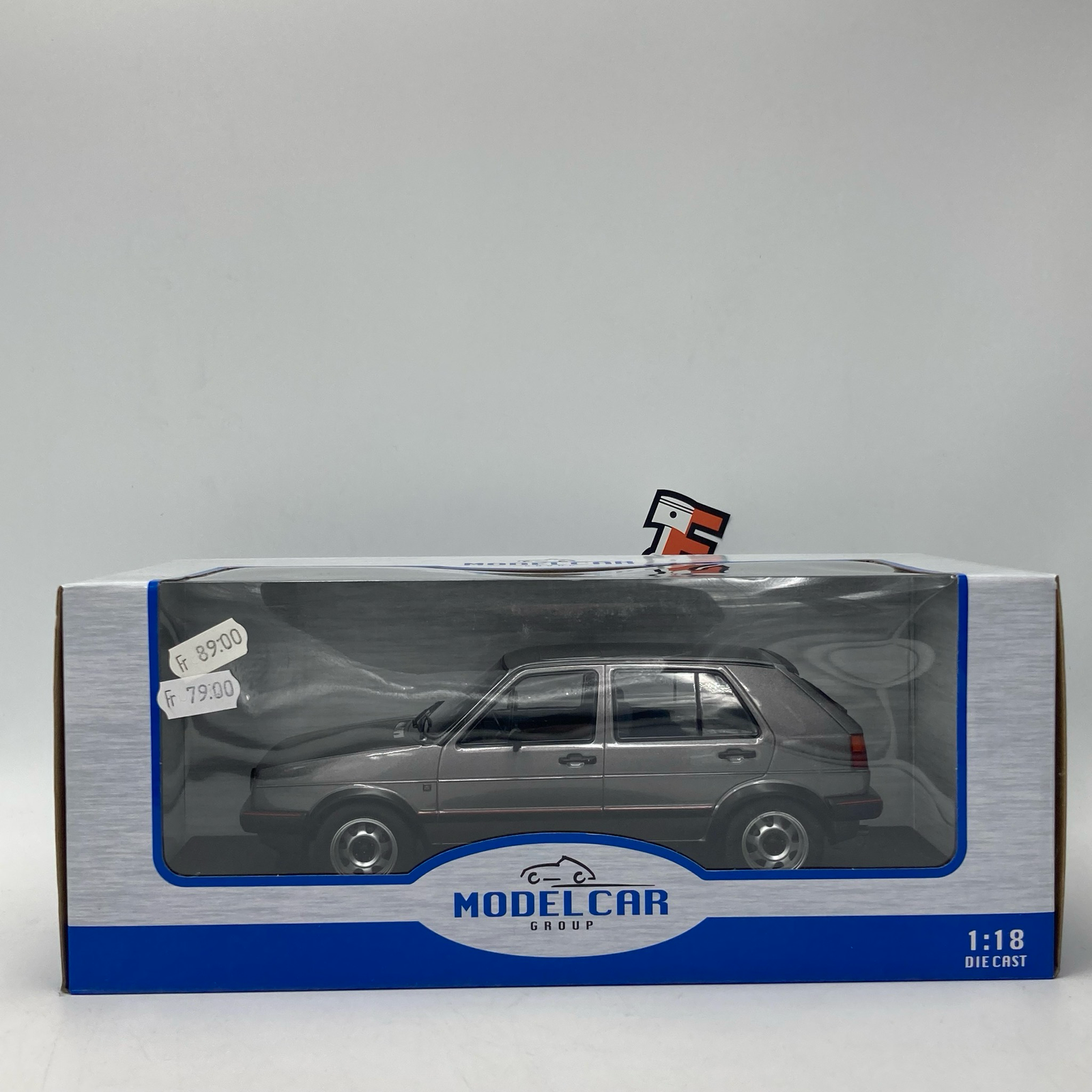 Miniature VW Golf 2 GTI 1984 Dark Grey Metallic 1/18 vendue en Suisse