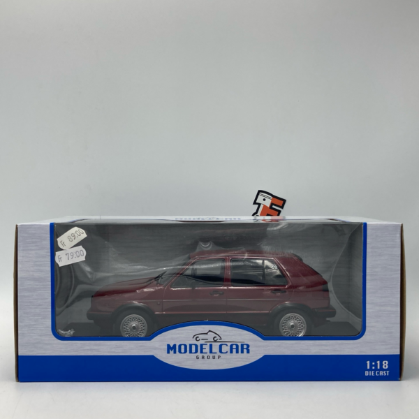 Miniature Volkswagen Golf 2 GTI Dark Red Metallic 1984 vendue en Suisse