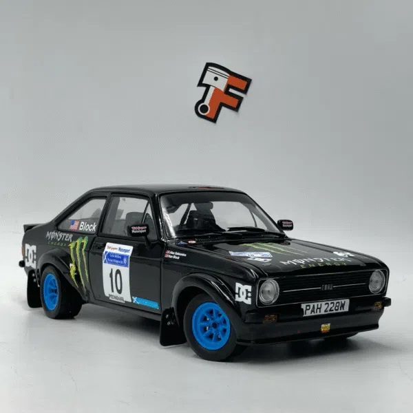 Miniature Ford Escort MkII RS 1800 Forest Stages #10 2008 au 1/18 vendue en Suisse