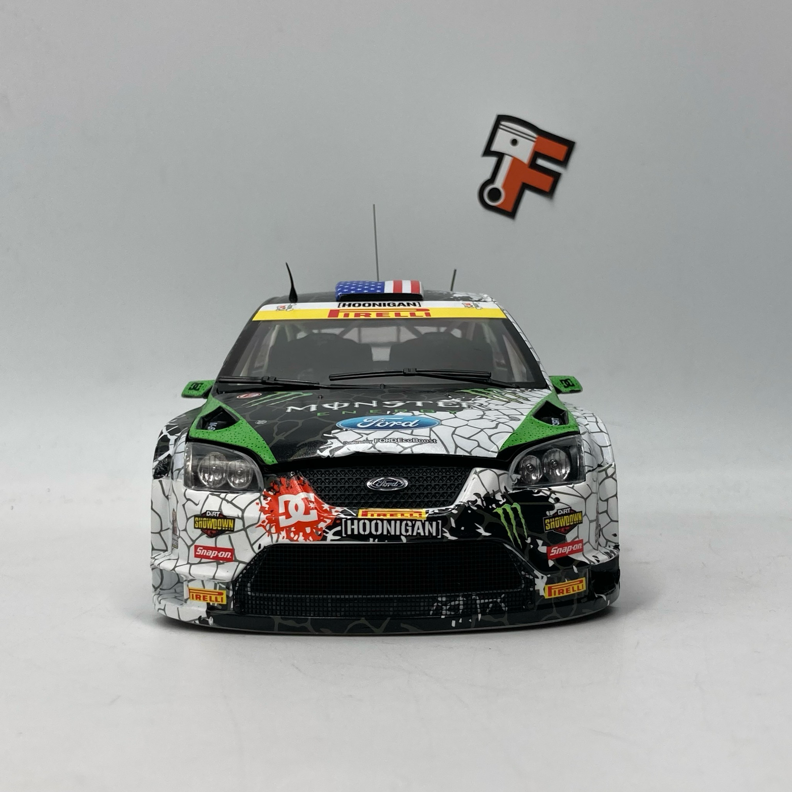 Miniature Ford Focus RS WRC06 St Petersburg Rally #43 K.Block 2012 vendue en Suisse