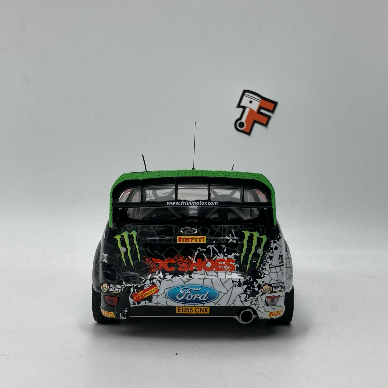Miniature Ford Focus RS WRC06 St Petersburg Rally #43 K.Block 2012 vendue en Suisse