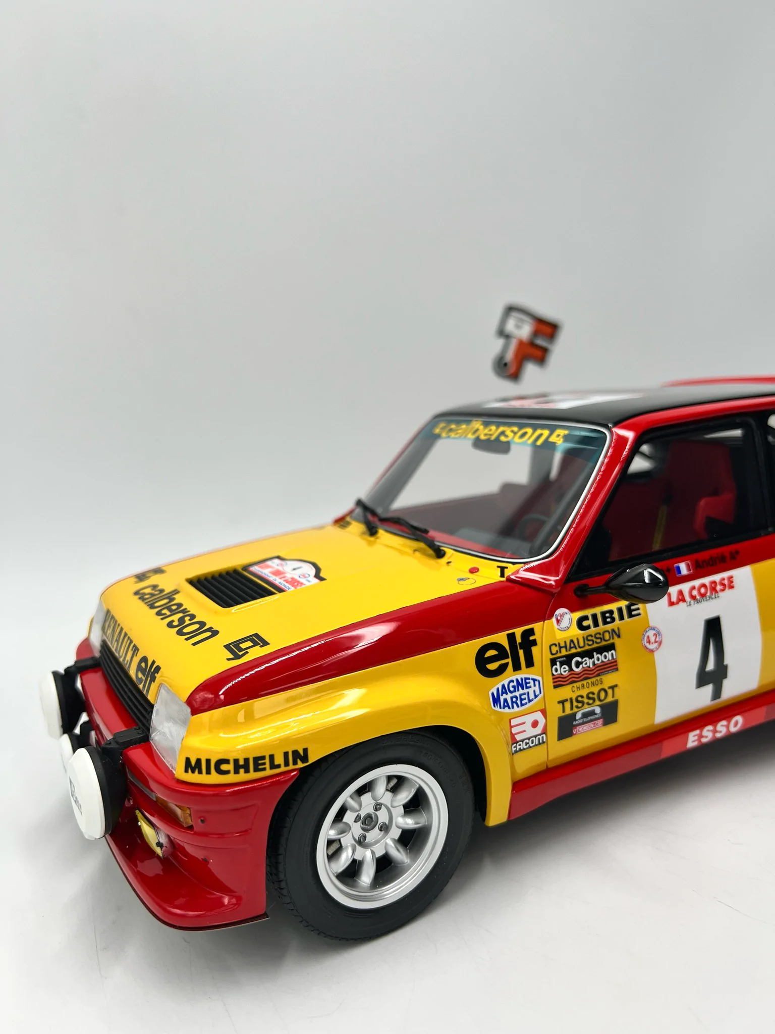 Renault 5 Turbo Gr.4 Tour de Corse J.Ragnotti 1980 1/12 – Image 4