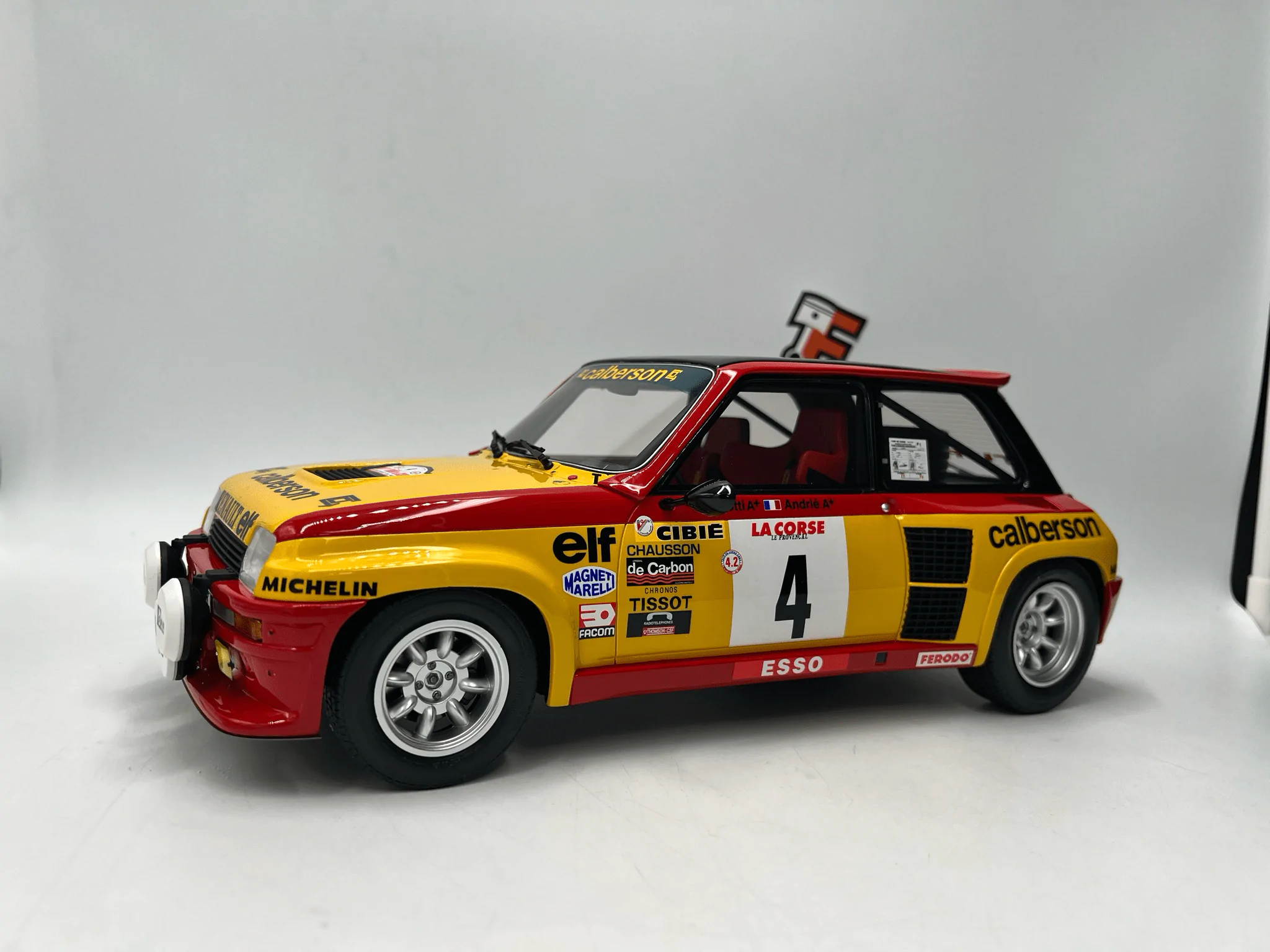 Renault 5 Turbo Gr.4 Tour de Corse J.Ragnotti 1980 1/12 – Image 6