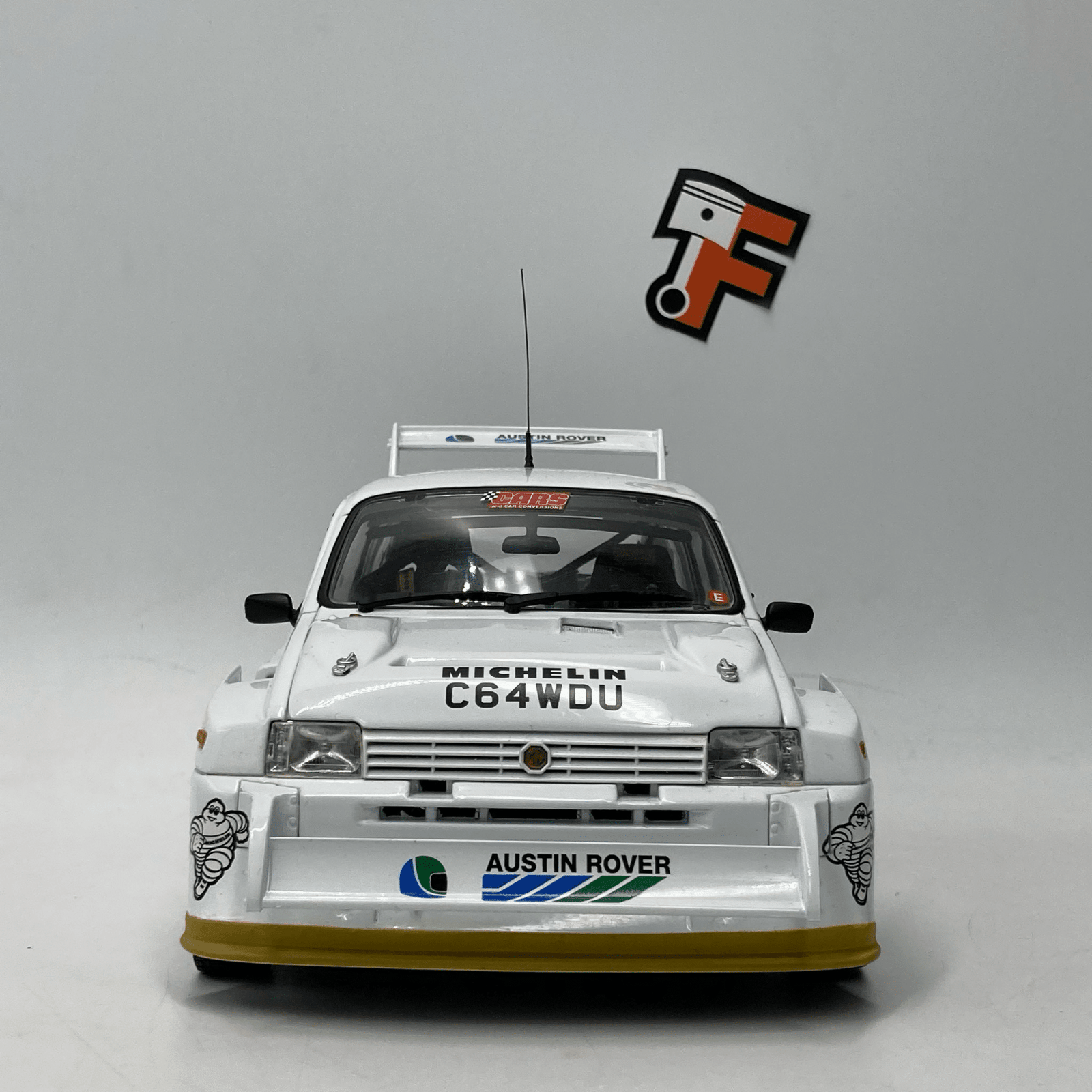 MG Metro 6R4 Aryston Senna Test Car White – Image 6