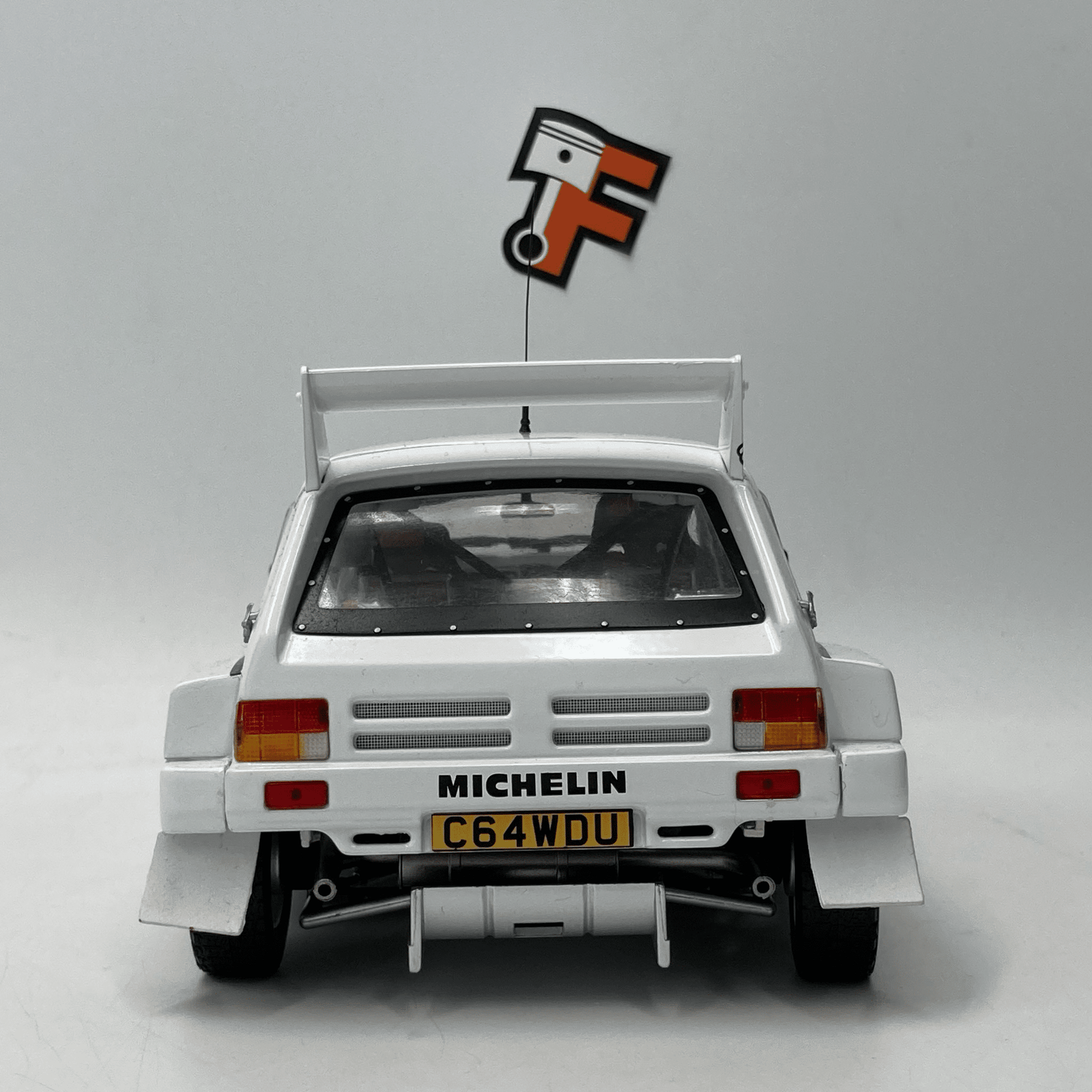 MG Metro 6R4 Aryston Senna Test Car White – Image 7