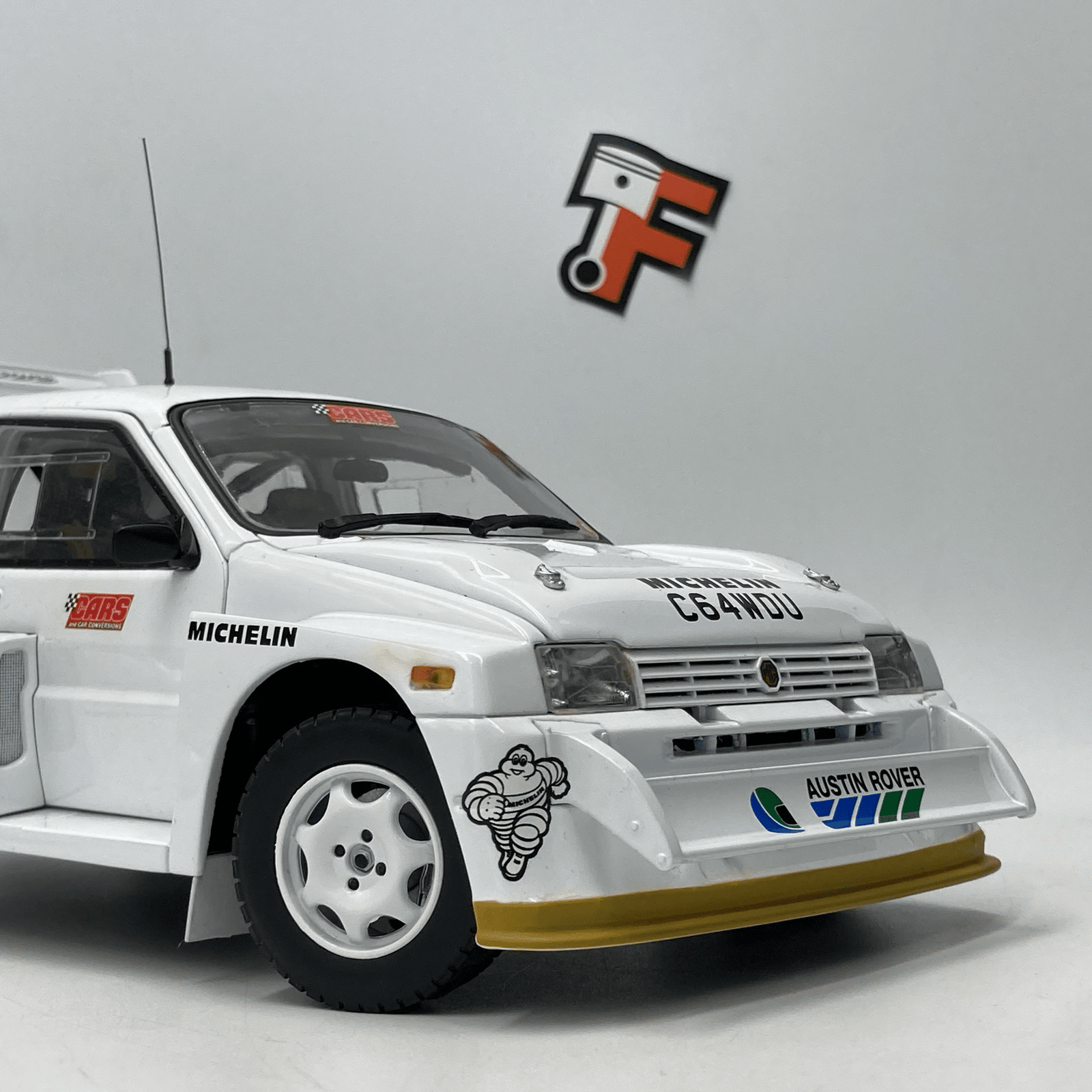 MG Metro 6R4 Aryston Senna Test Car White – Image 8