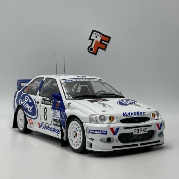 Miniature Ford Escort RS Cosworth #8 RAC Rally 1998 Bruno Thiry échelle 1/18 vendue en Suisse
