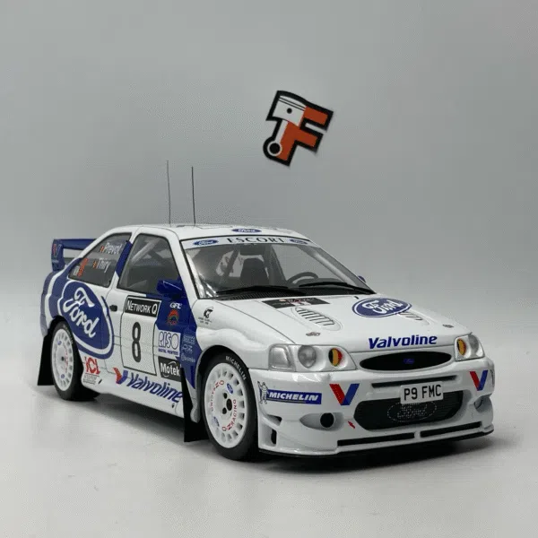 Miniature Ford Escort RS Cosworth #8 RAC Rally 1998 Bruno Thiry échelle 1/18 vendue en Suisse
