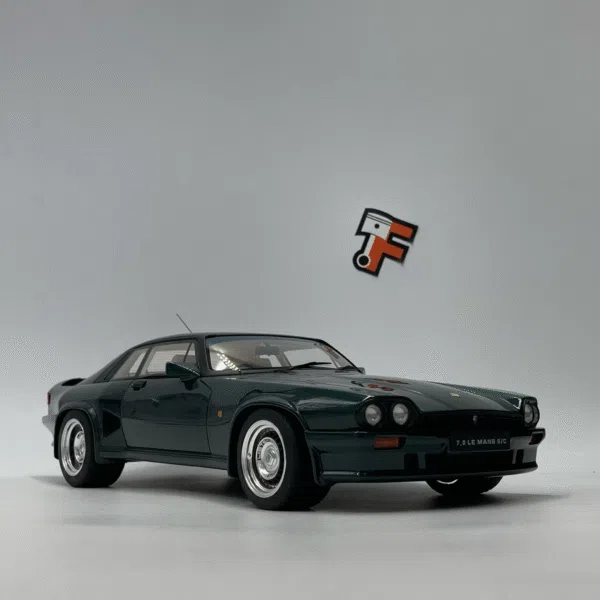 Miniature Jaguar XJS 7.0 Le Mans Coupé British Green Racing 1988 1/18 vendue en Suisse