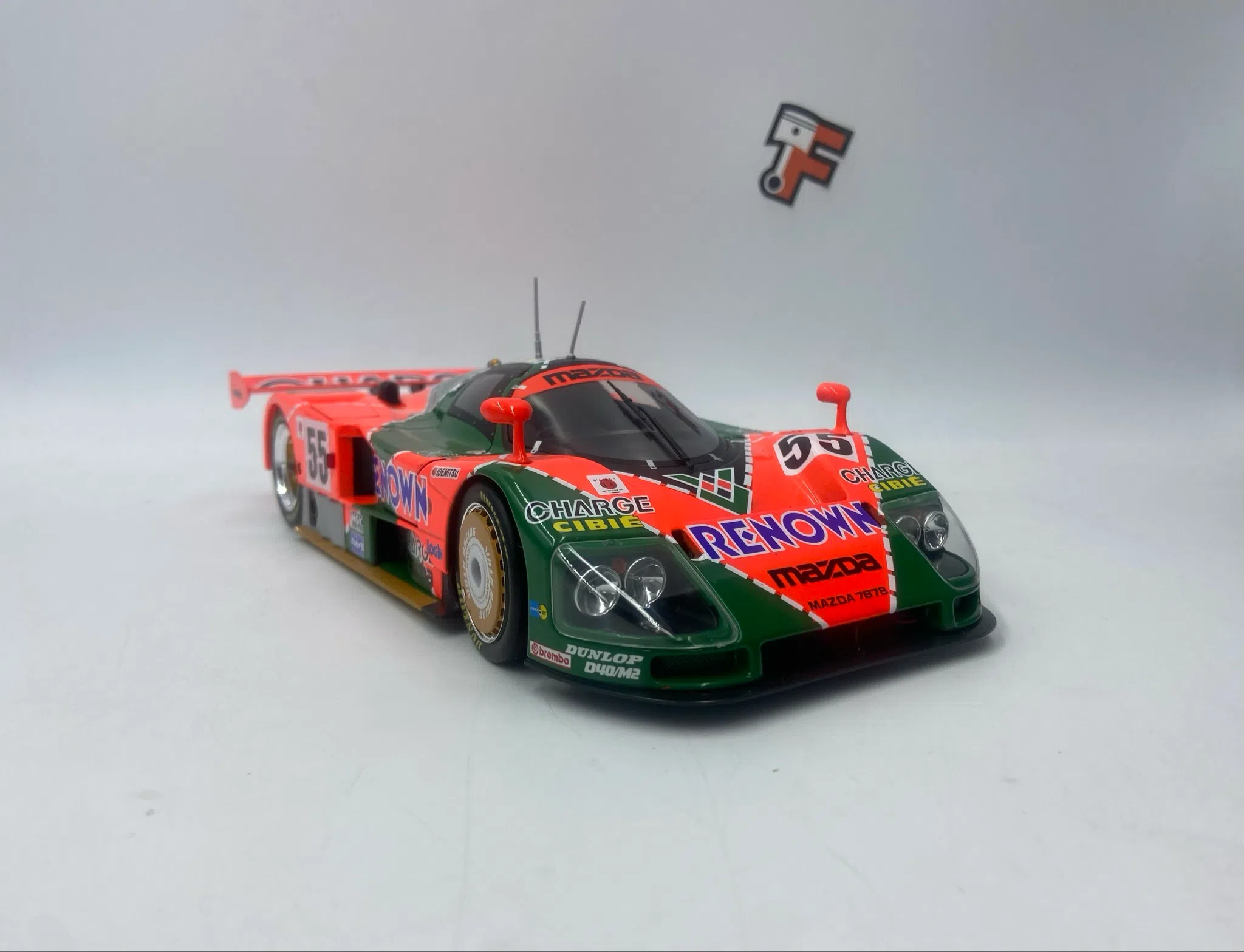Miniature Mazda 787B 24h Winner Le Mans 1991 1/18 vendue en Suisse