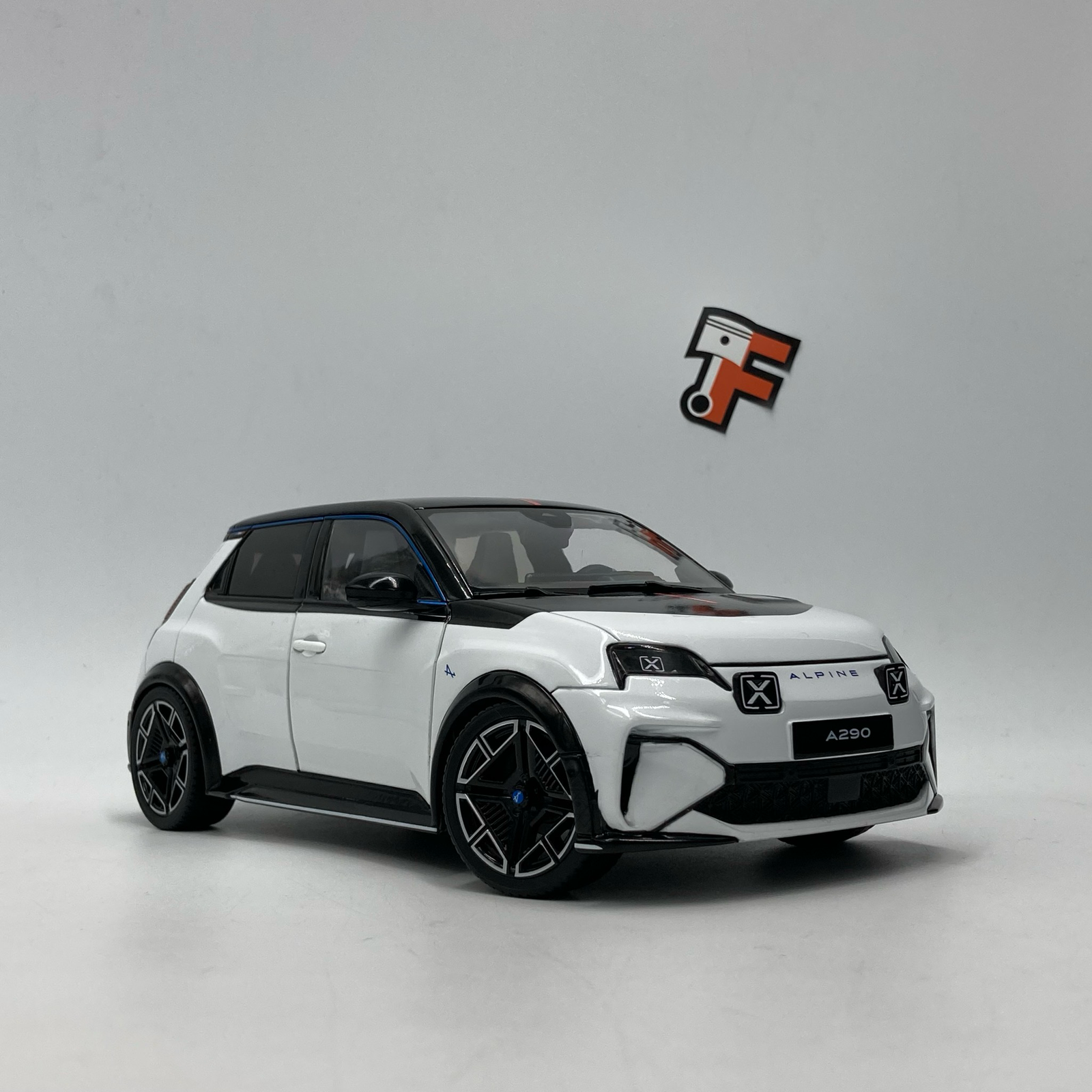 Miniature Alpine A290 Première Édition Beta White 2025 Norev 97821 vendue en Suisse