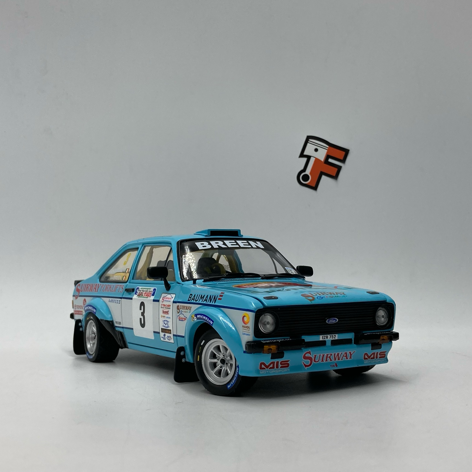 Miniature Ford Escort RS1800 MK2 West Wales Rally #3 2015 vendue en Suisse