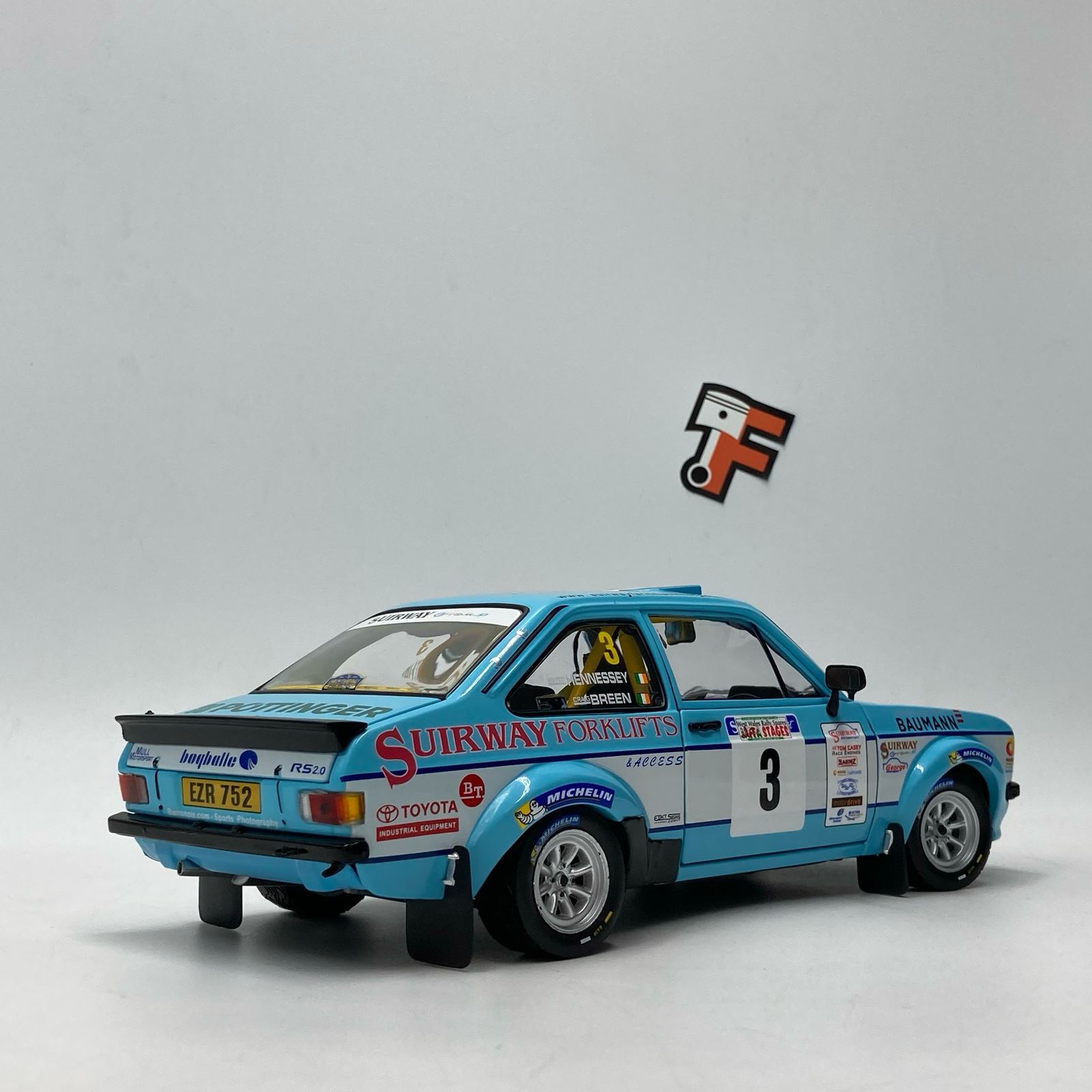 Miniature Ford Escort RS1800 MK2 West Wales Rally #3 2015 vendue en Suisse