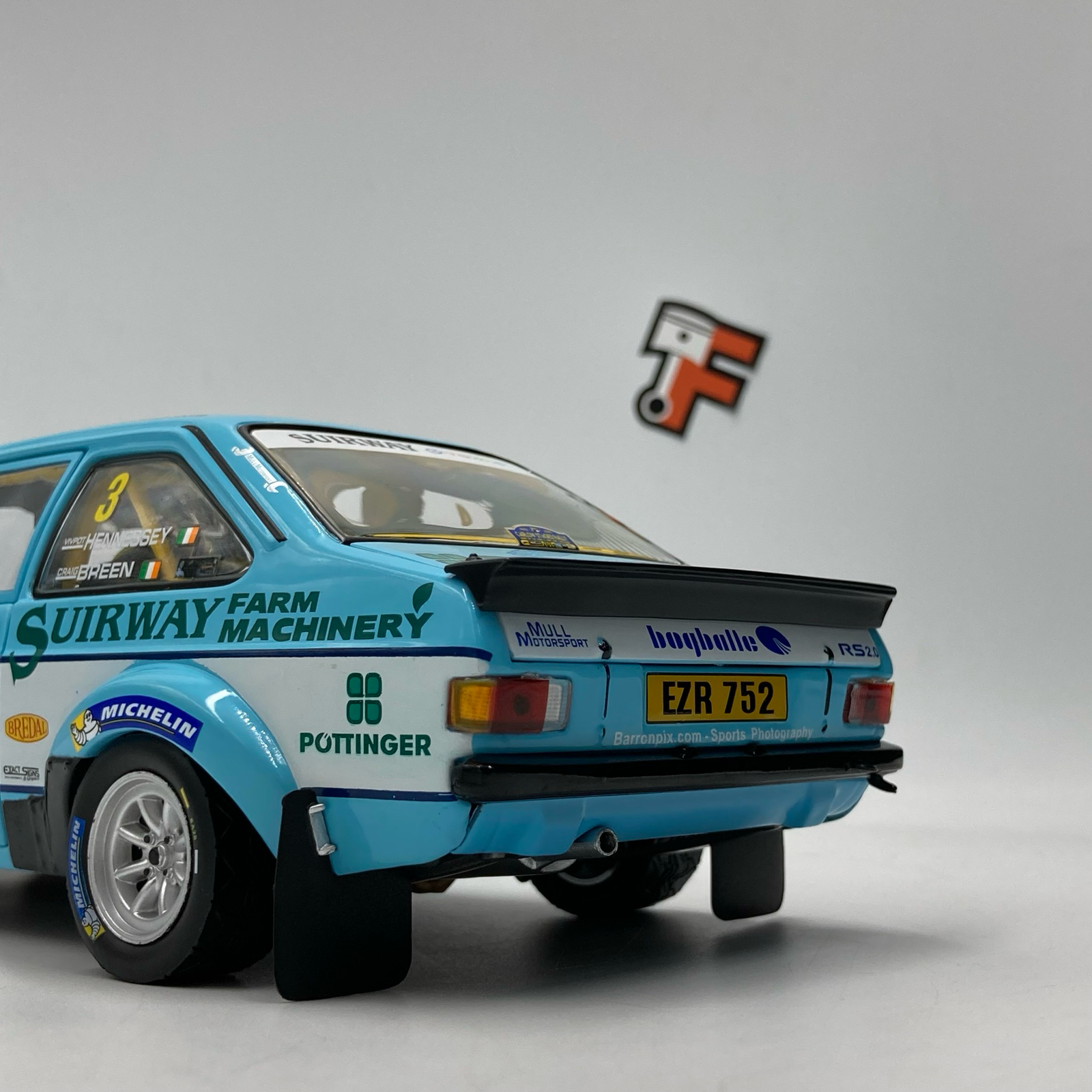 Miniature Ford Escort RS1800 MK2 West Wales Rally #3 2015 vendue en Suisse