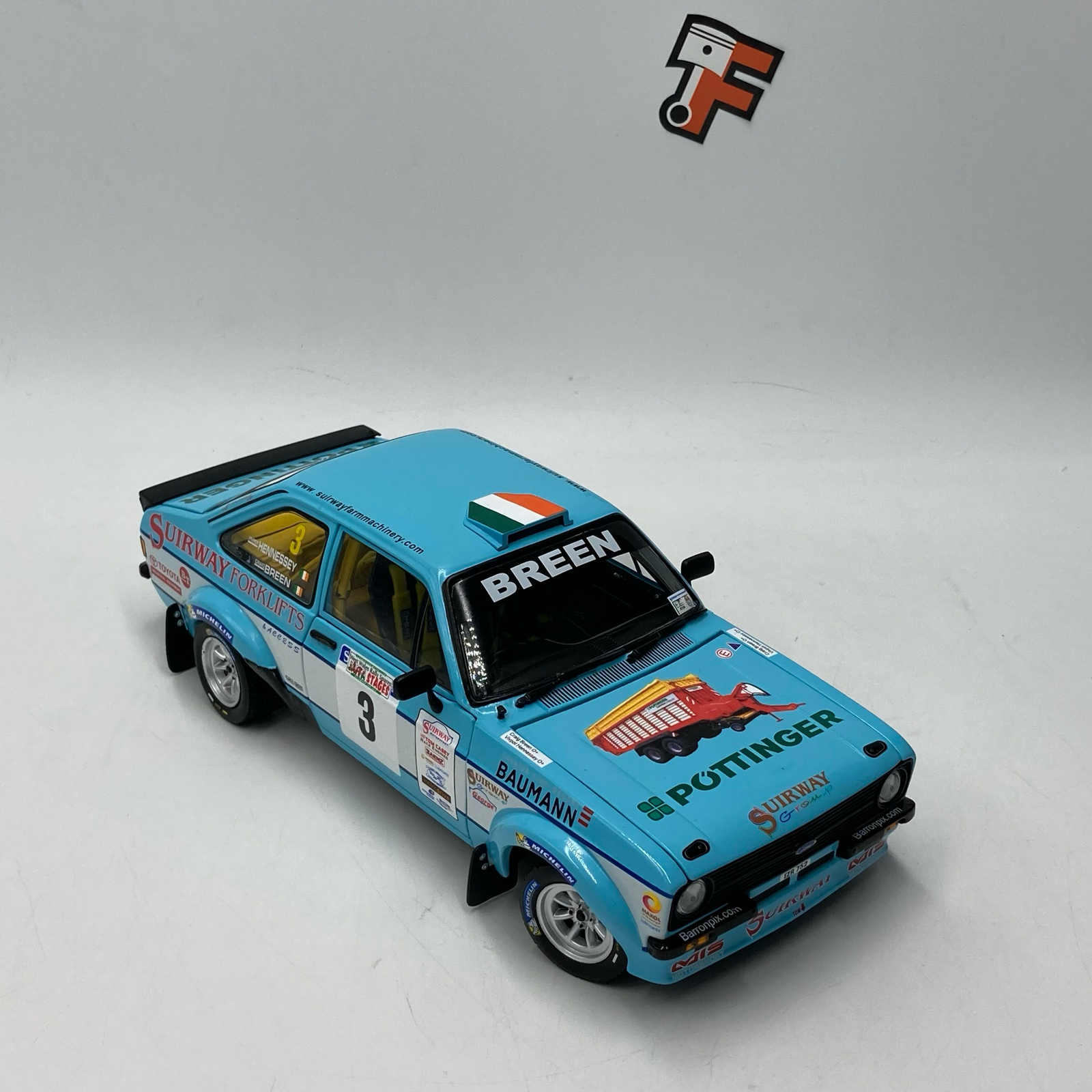 Miniature Ford Escort RS1800 MK2 West Wales Rally #3 2015 vendue en Suisse